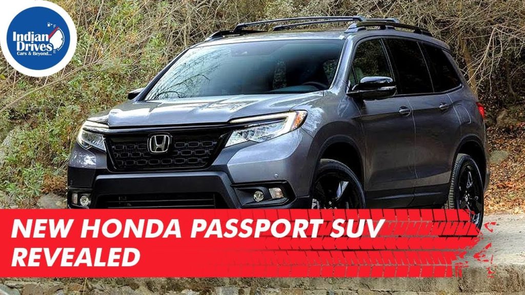 New Honda Passport SUV Revealed