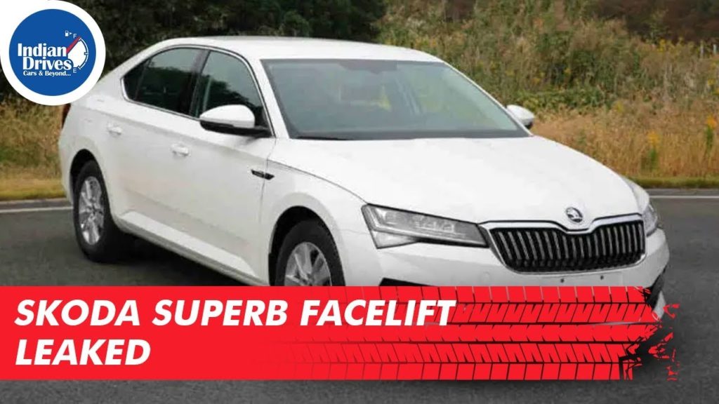 Skoda Superb Facelift Leaked