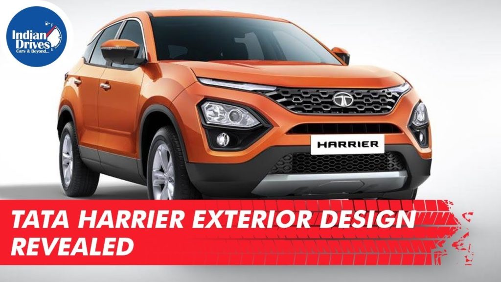 Tata Harrier Exterior Design Revealed