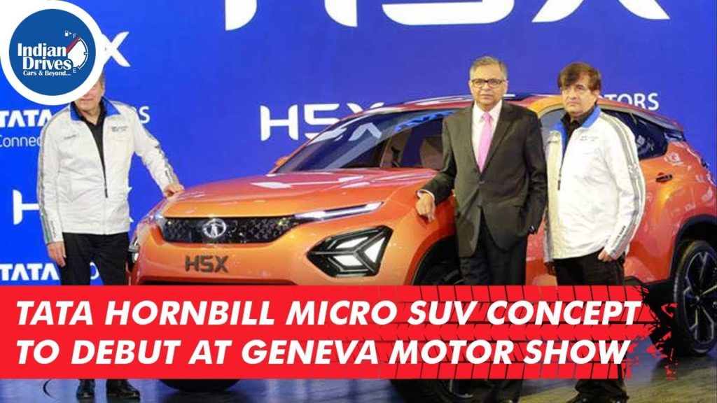 Tata Hornbill Micro SUV Concept To Debut At Geneva Motor show