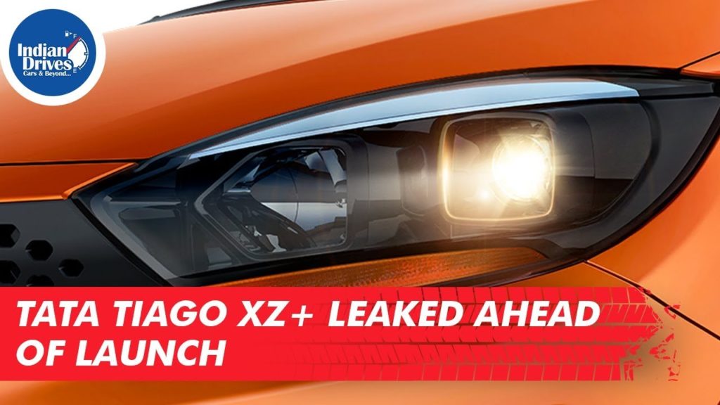 Tata Tiago XZ+ Leaked Online Ahead Of Its Launch