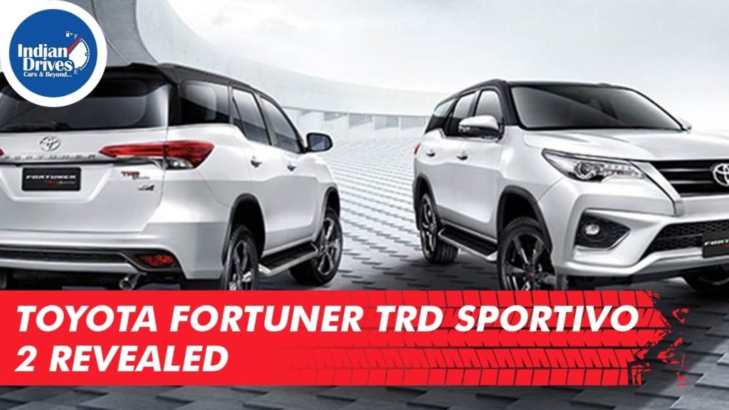 Toyota Fortuner TRD Sportivo 2 Revealed