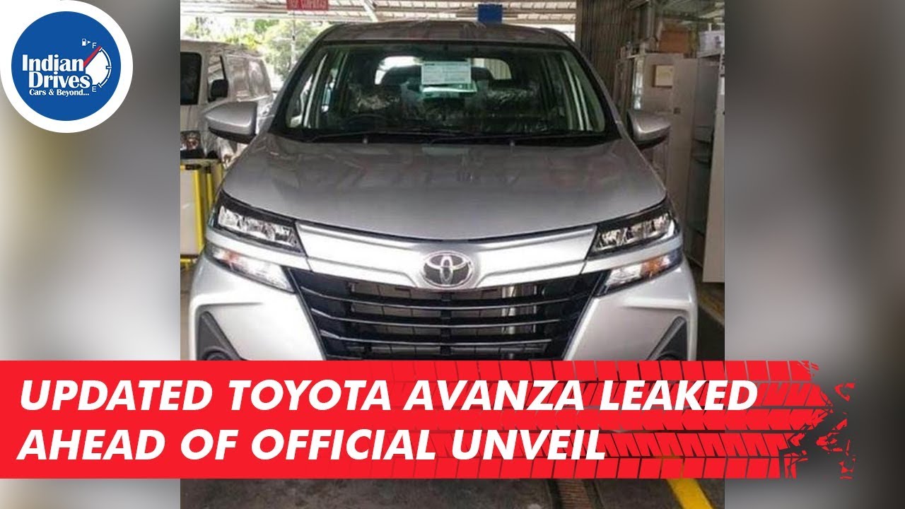 Updated Toyota Avanza Leaked Ahead Of Official Unveil