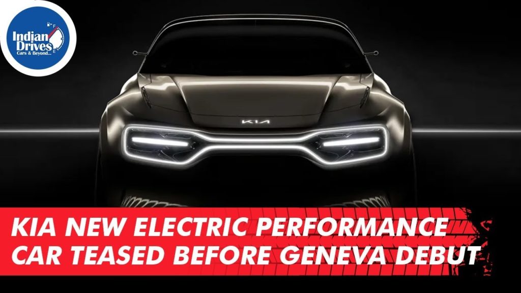 Kia New Electric Performance Car Teased Before Geneva Debut