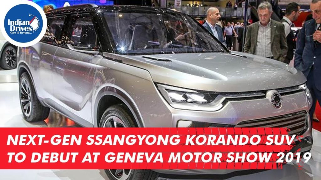 Next-Gen Ssangyong Korando SUV To Debut At Geneva Motor Show 2019