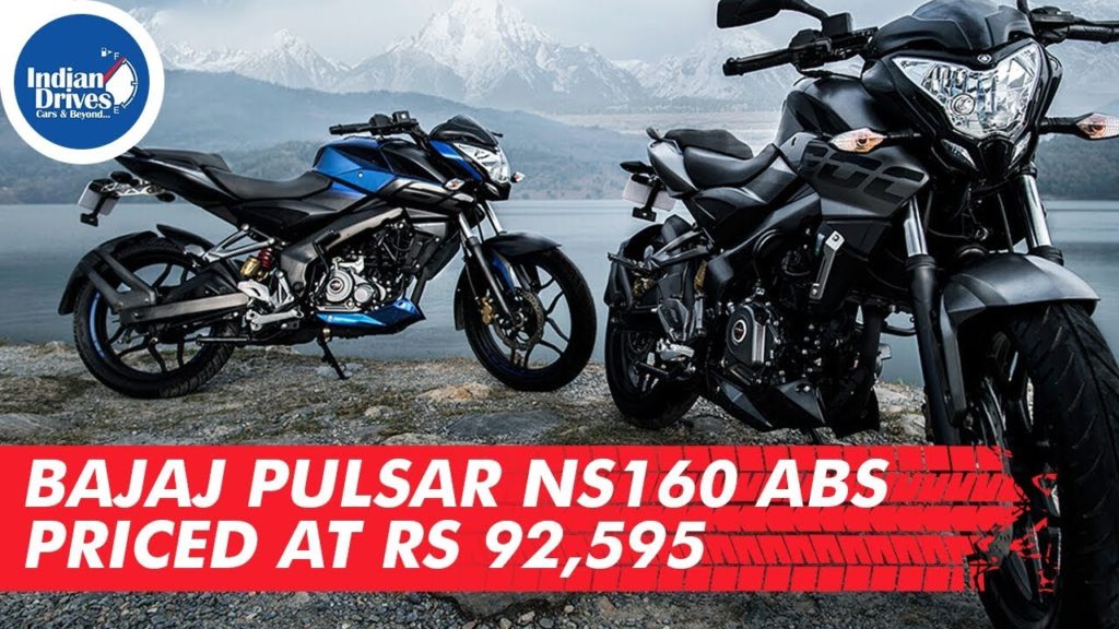 Bajaj Pulsar Ns160 ABS Priced At Rs 92,595 | Indian Drives