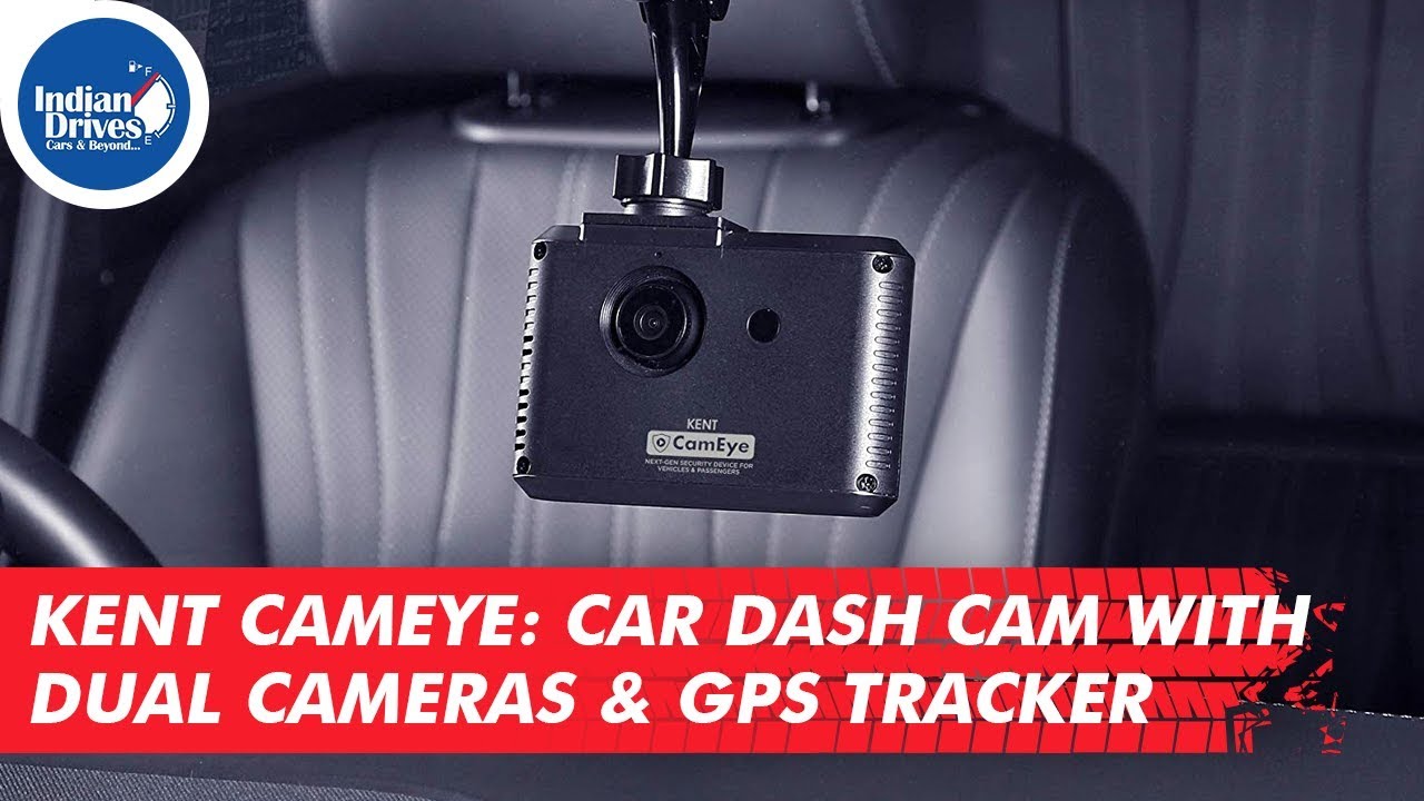 Kent Cameye Car Dash Cam, Front & Rear Imagery, Security, GPS