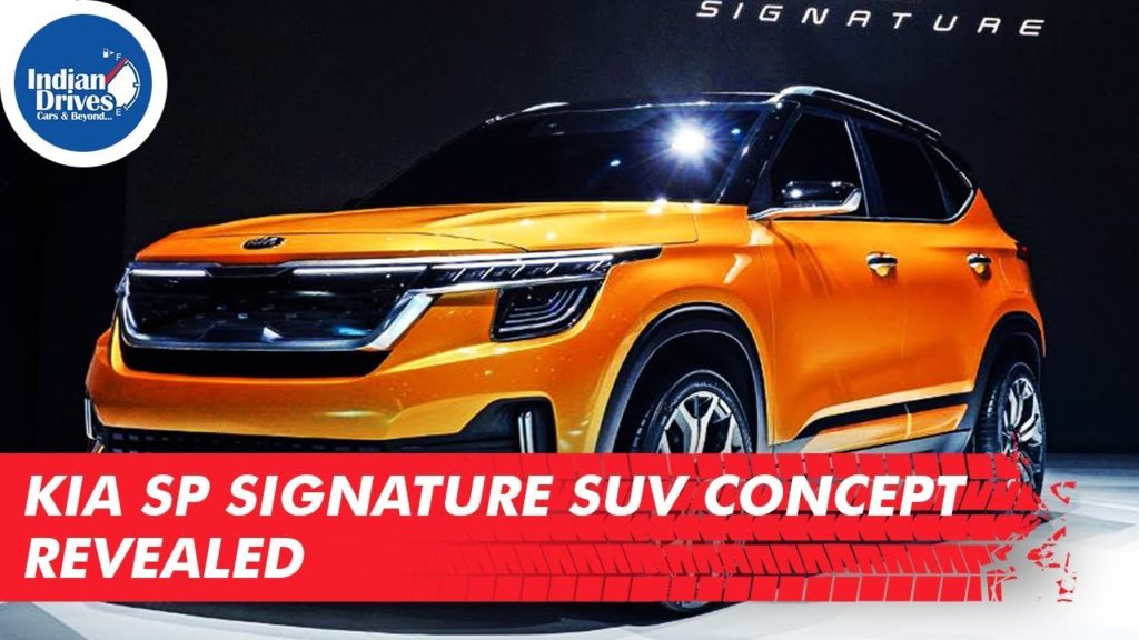 Kia SP Signature SUV Concept Revealed | Indian Drives