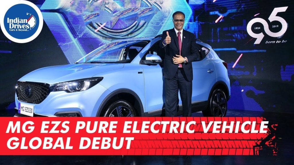 MG eZS Pure Electric Vehicle Unveiled Globally
