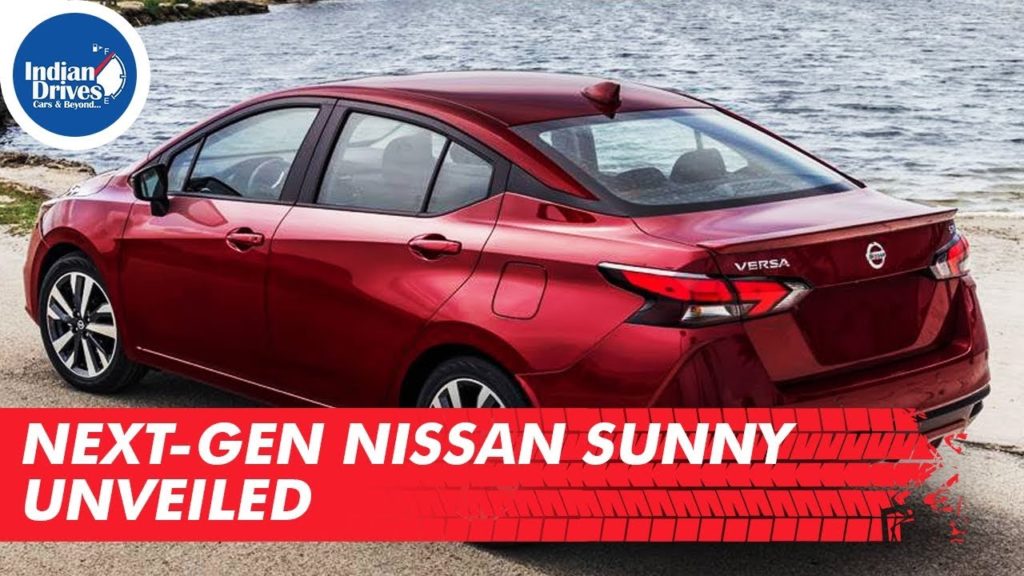 Next-Gen Nissan Sunny Unveiled Indian Drives