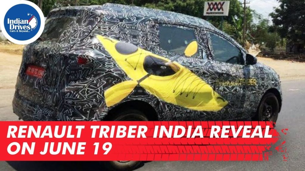 Renault Triber India Reveal On June 19