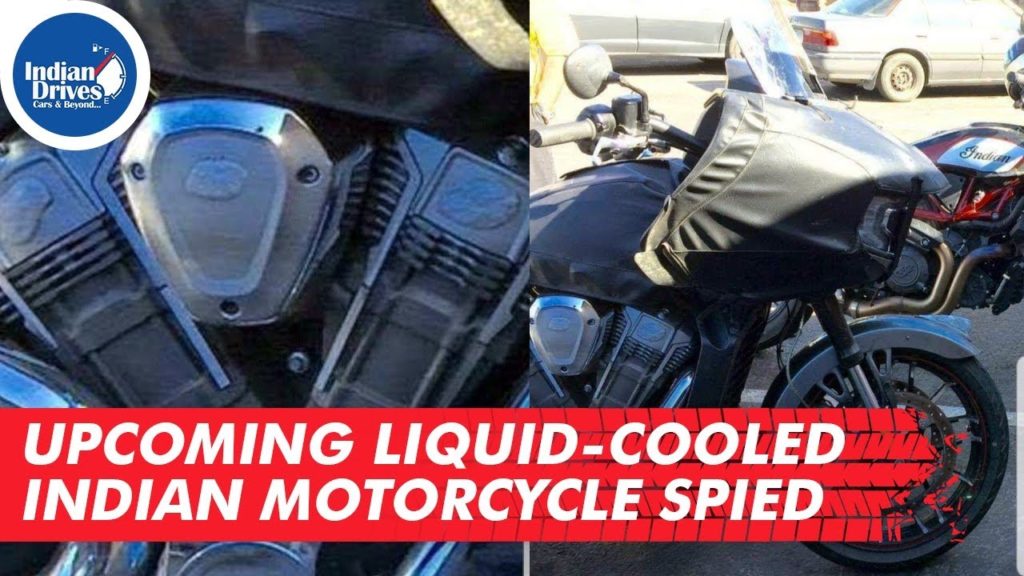 Upcoming Liquid-cooled Indian Motorcycle Spied