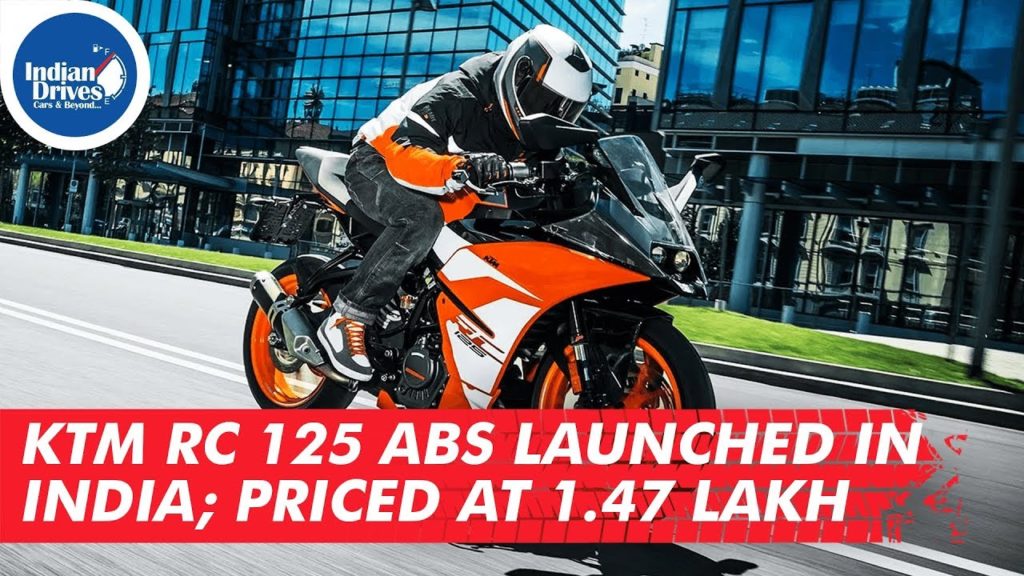 KTM RC 125 ABS Launched In India Priced At 1.47 Lakh