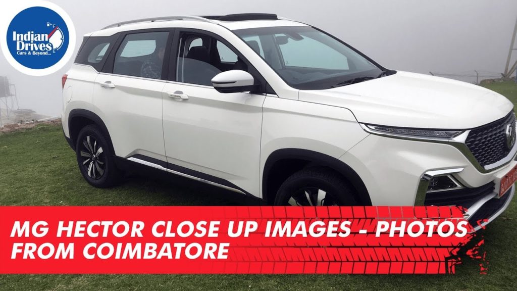 MG Hector Close Up Images Photos from Coimbatore