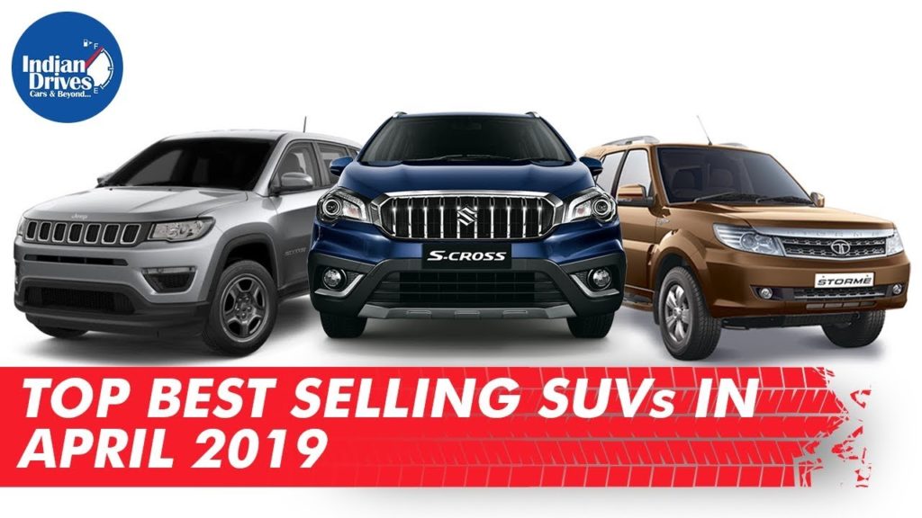 Top Selling SUVs In The Month Of April 2019 In India