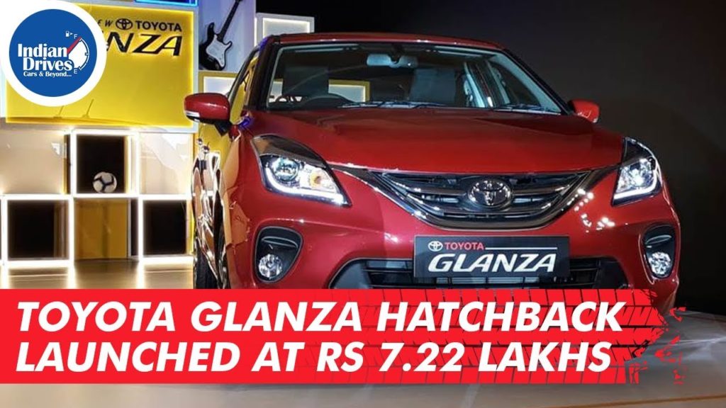 Toyota Glanza Hatchback Launched At Rs 7.22 Lakhs