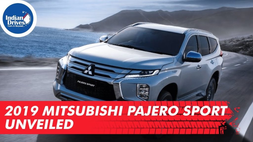 2019 Mitsubishi Pajero Sport Unveiled & Indian Drives