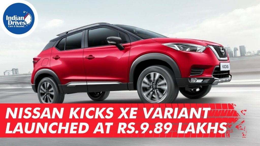 Nissan Kicks XE Variant Launched at Rs. 9.89 Lakhs