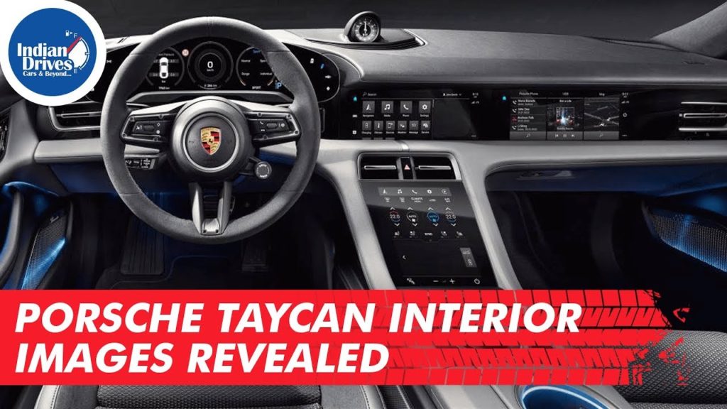Porsche Taycan Interior Images Revealed