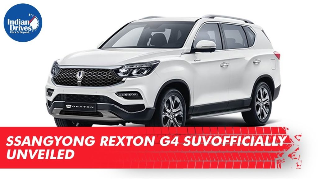 SsangYong Rexton G4 SUV Officially Unveiled