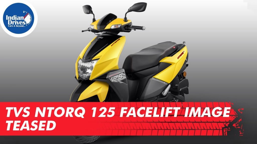 TVS Ntorq 125 Facelift Image Teased