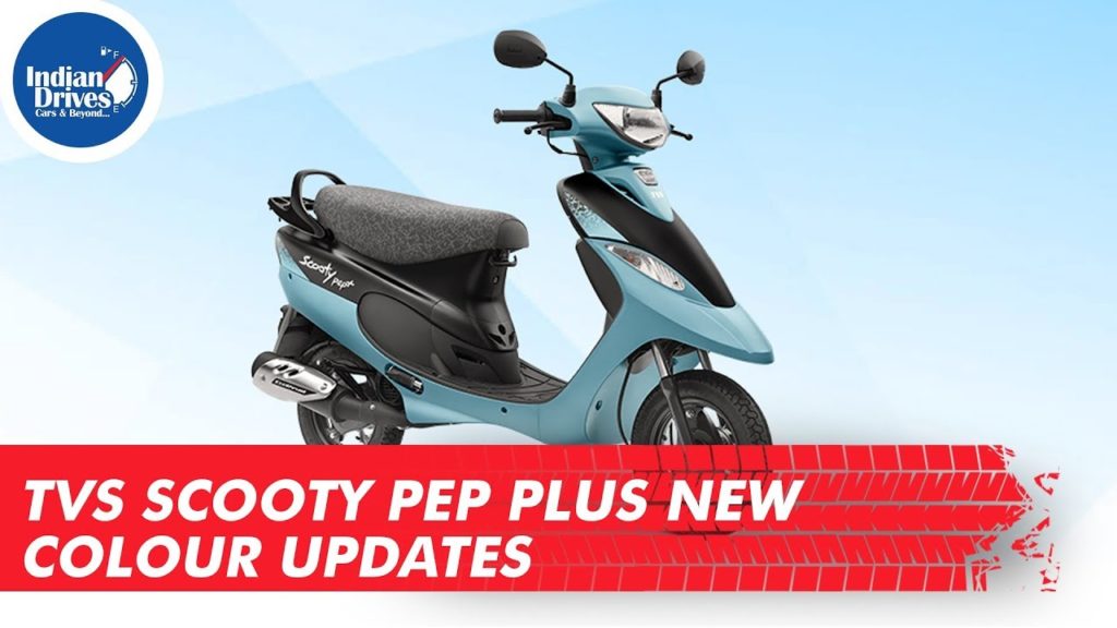 TVS Scooty Pep Plus New Colour Updates Indian Drives