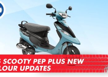 TVS Scooty Pep Plus New Colour Updates Indian Drives