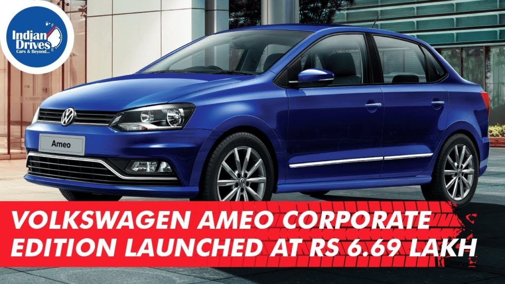 Volkswagen Ameo GT Line Launched at Rs. 9.99 Lakhs