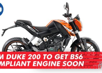 KTM Duke 200 to Get BS6 Compliant Engine Soon