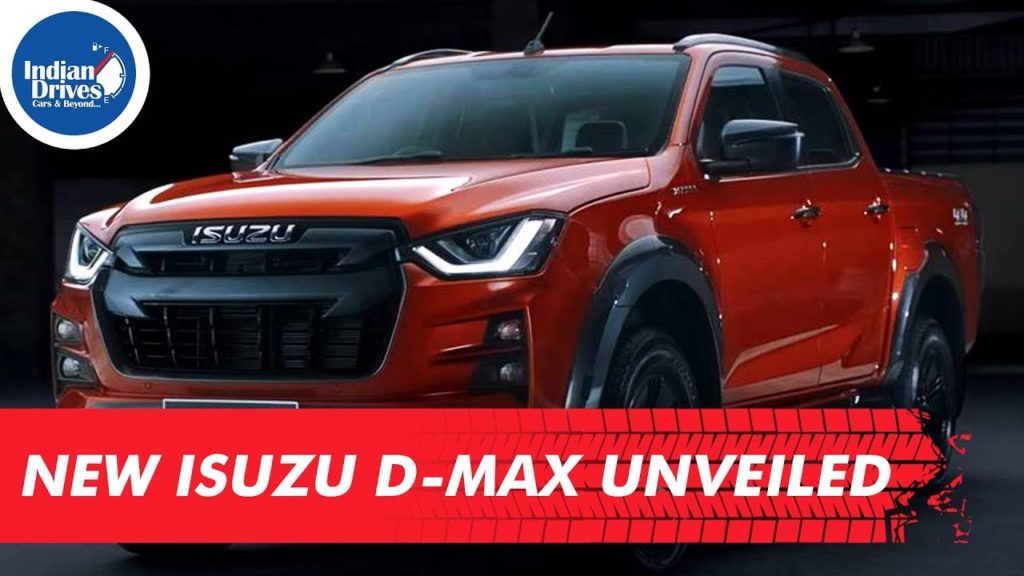New Isuzu D-Max Pickup Unveiled Indian Drives