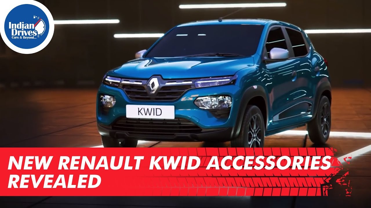New Renault Kwid Accessories Revealed Indian Drives