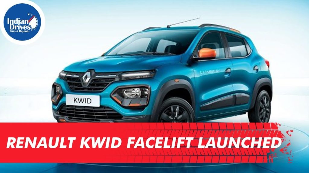 Renault Kwid Facelift Launched Indian Drives
