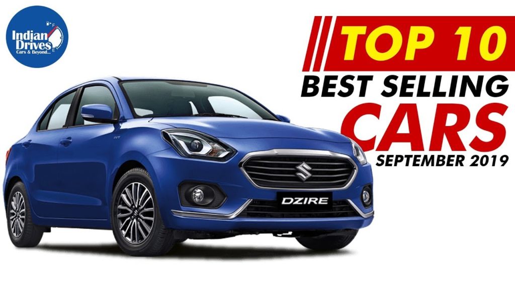 Top 10 Best Selling Cars for the Month of September 2019