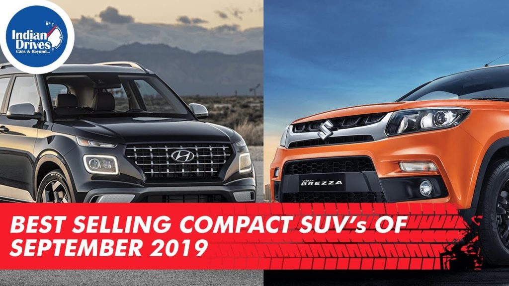 Best Selling Compact SUVs In The Month Of September 2019