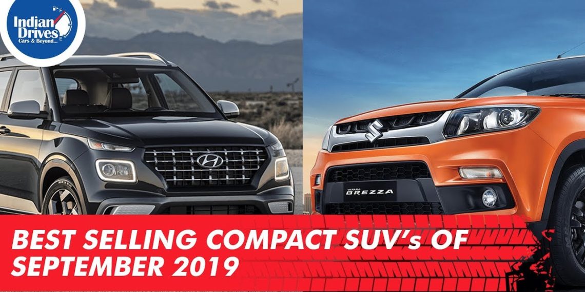 Best Selling Compact SUVs In The Month Of September 2019