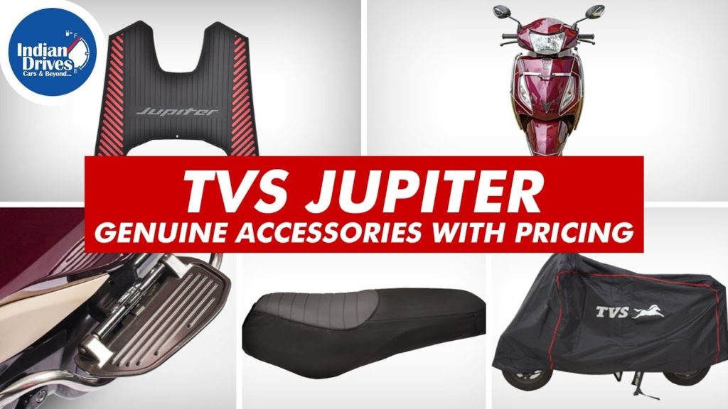 TVS Jupiter Genuine Accessories with Pricing