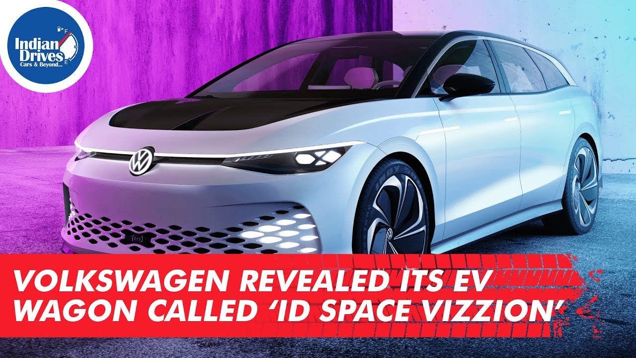 Volkswagen Revealed Its EV Wagon Called ID Space Vizzion.