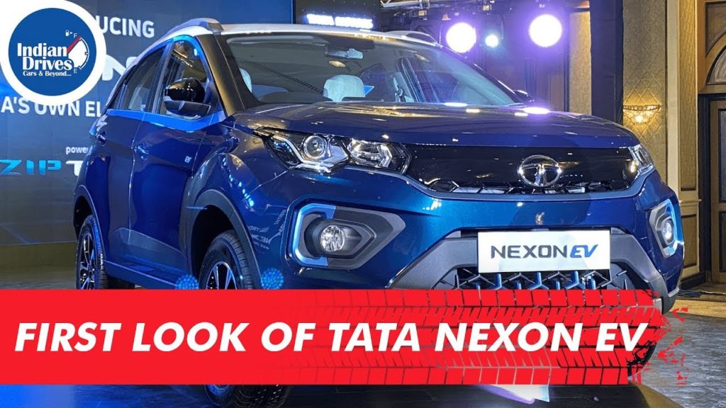 First Look Of Tata Nexon EV, Electric Car By Tata Motors