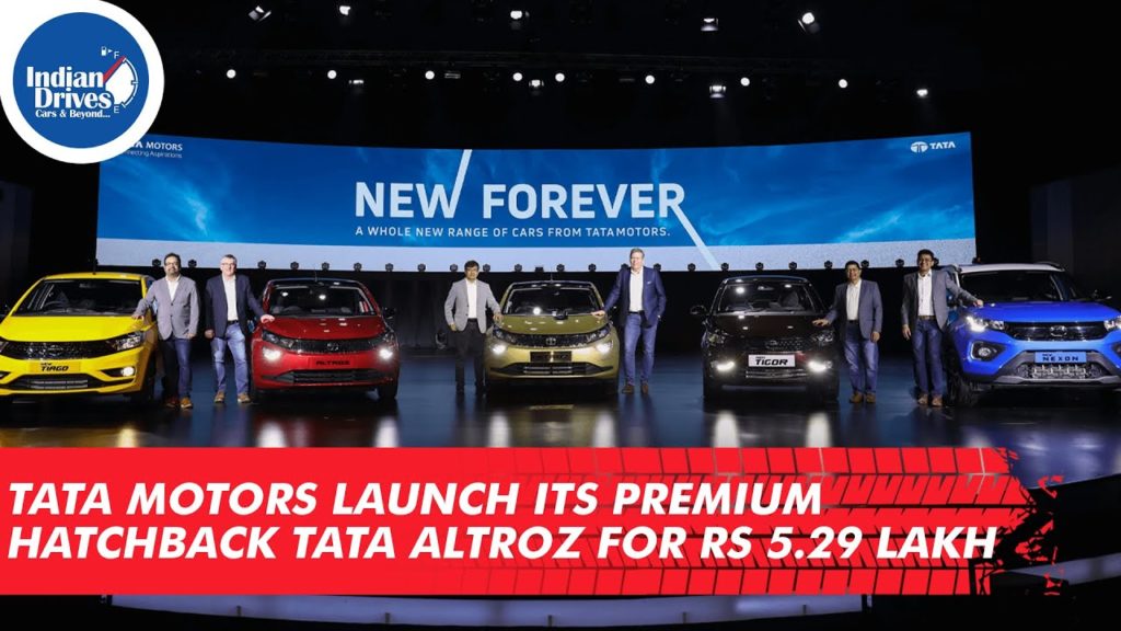 Tata Motors Launched Premium Hatchback Tata Altroz for Rs 5.29 Lakh