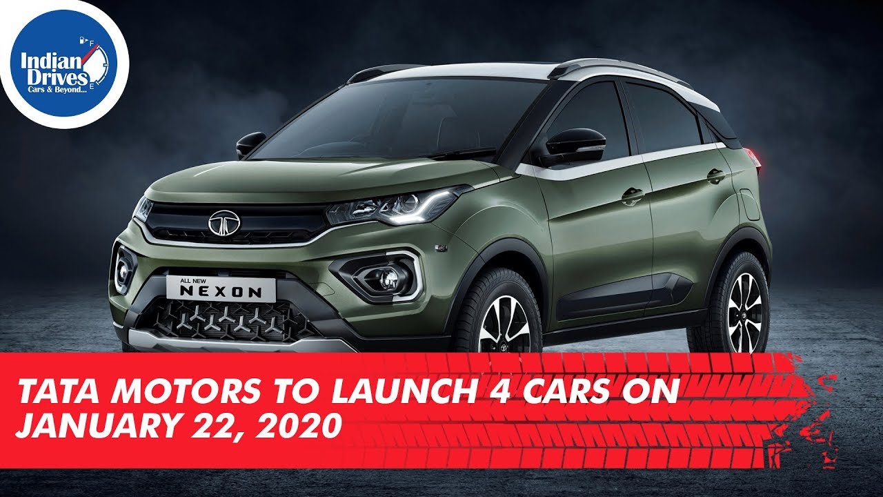 Tata Motors To Launch 4 Cars On January 22, 2020.