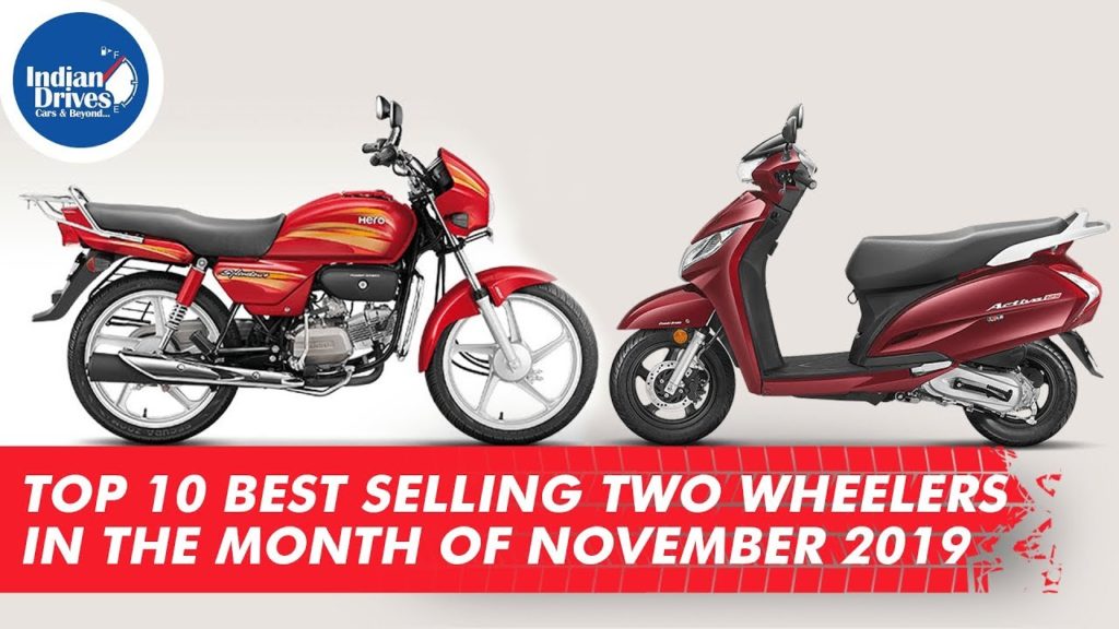 Top 10 Best Selling Bikes And Scooters In The Month Of November 2019