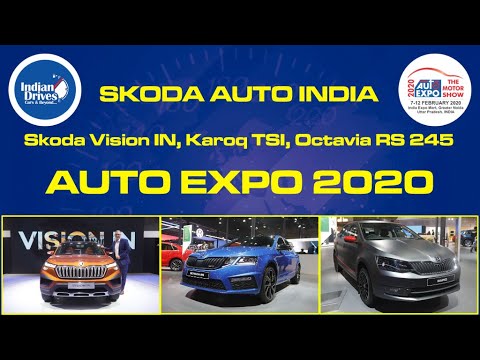 All Skoda Cars At Auto Expo 2020 Motor Show Show