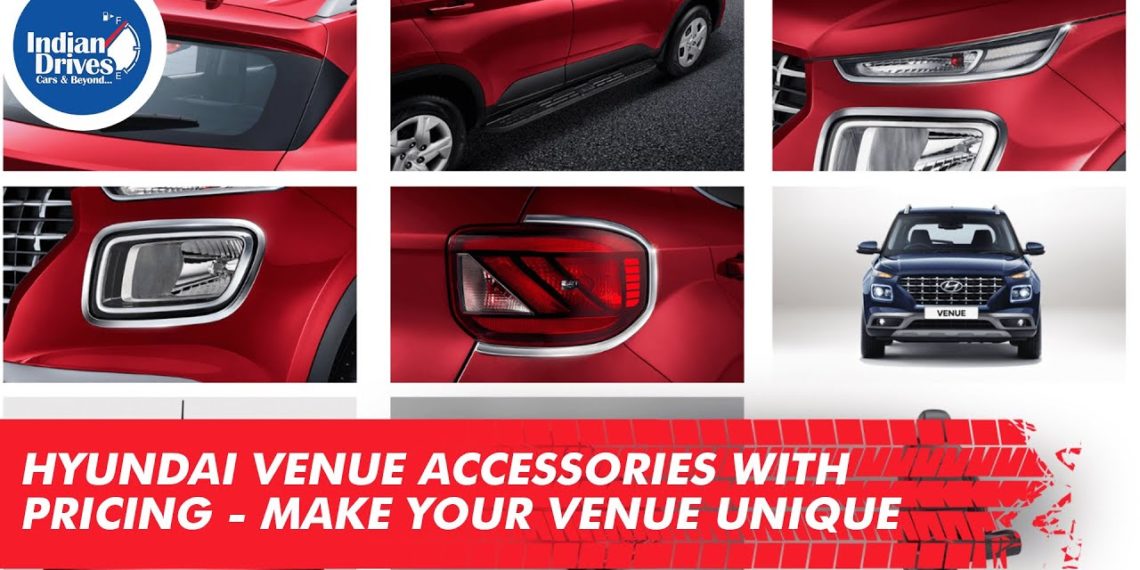 Hyundai Venue Accessories With Pricing Make Your Venue Unique