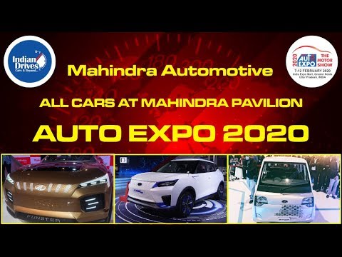 Mahindra Cars At Auto Expo 2020 & The Motor Show