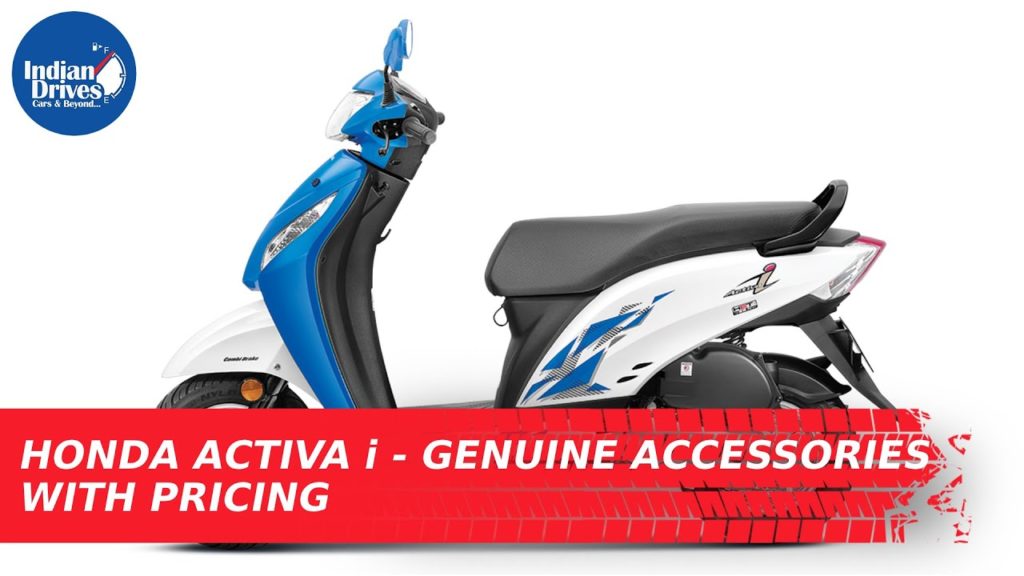 Honda Activa i Genuine Accessories With Pricing Two Wheeler Accessories