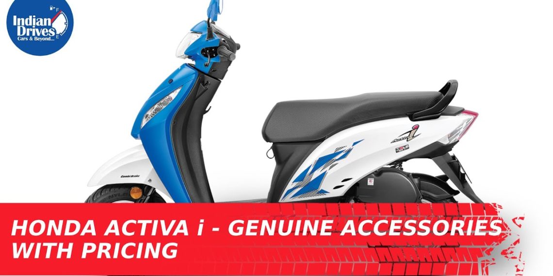 Honda Activa i Genuine Accessories With Pricing