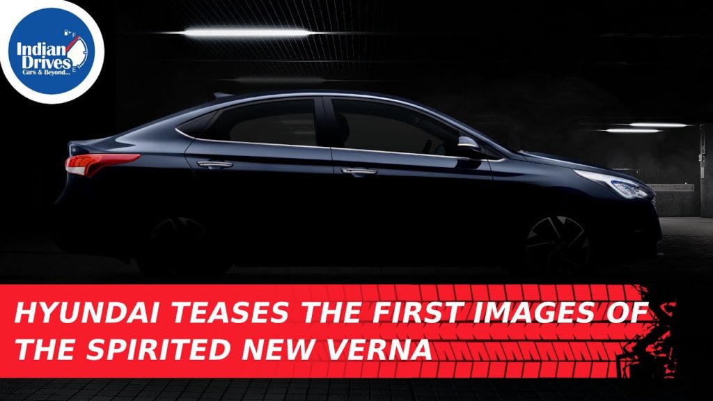 Hyundai Teases The First Images of The Spirited New VERNA