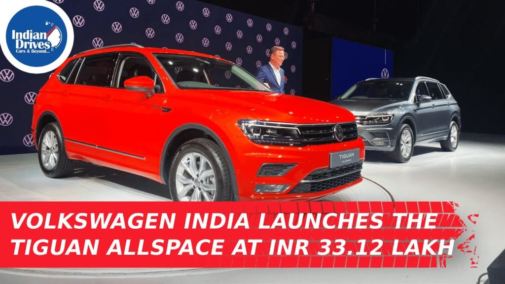 Volkswagen India Launches The Tiguan Allspace at INR 33.12 Lakh