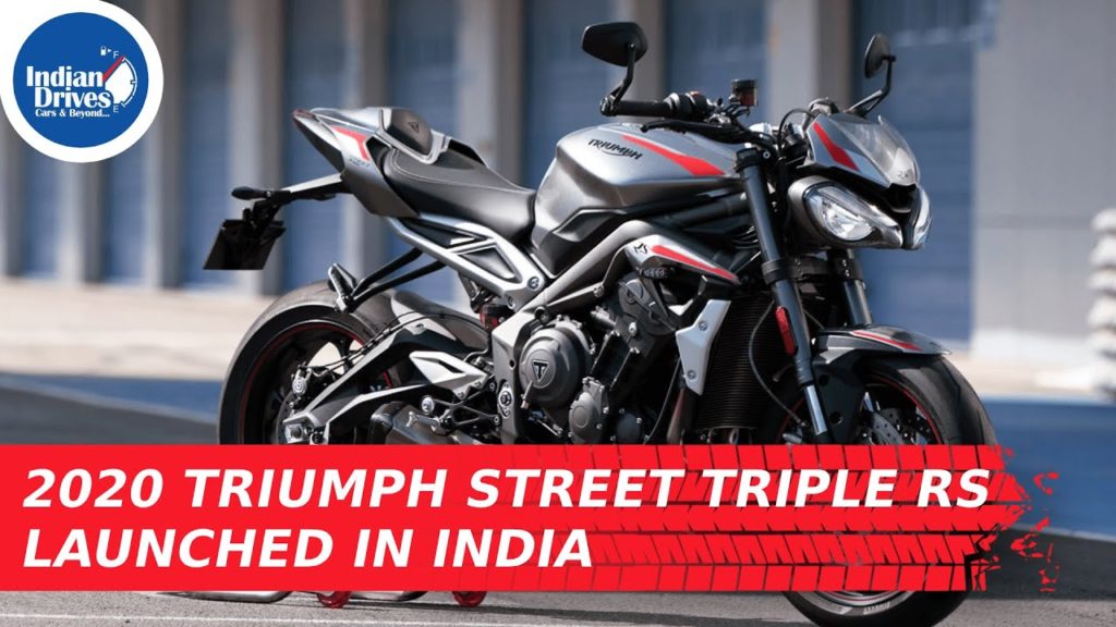 2020 Triumph Street Triple RS Launched In India For Rs 11.13 Lakh