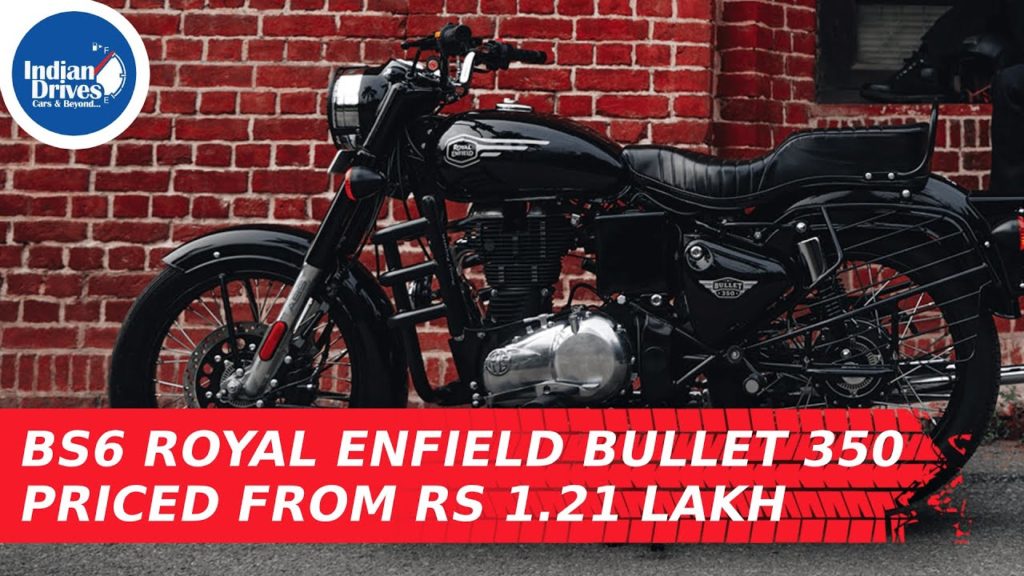 BS6 Royal Enfield Bullet 350 Priced From Rs 1.21 lakh Indian Drives